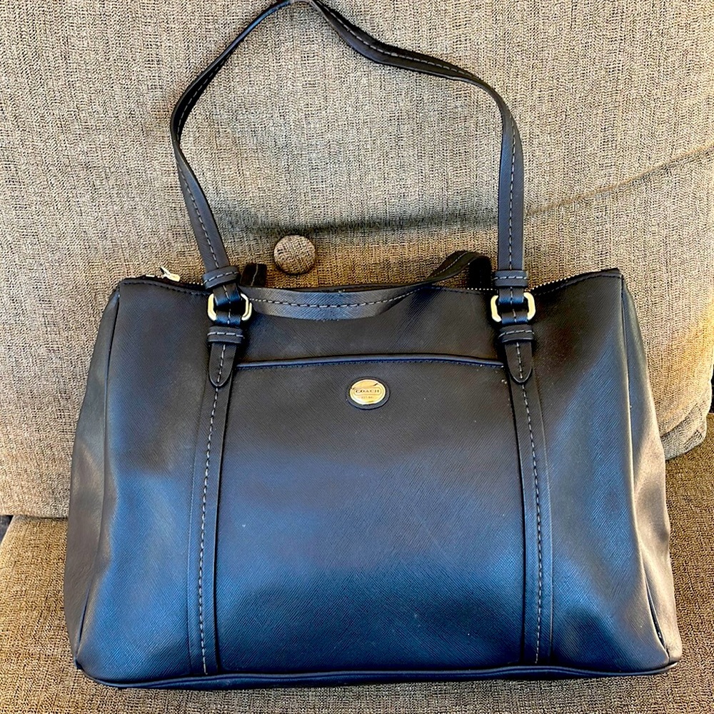 Coach black purse